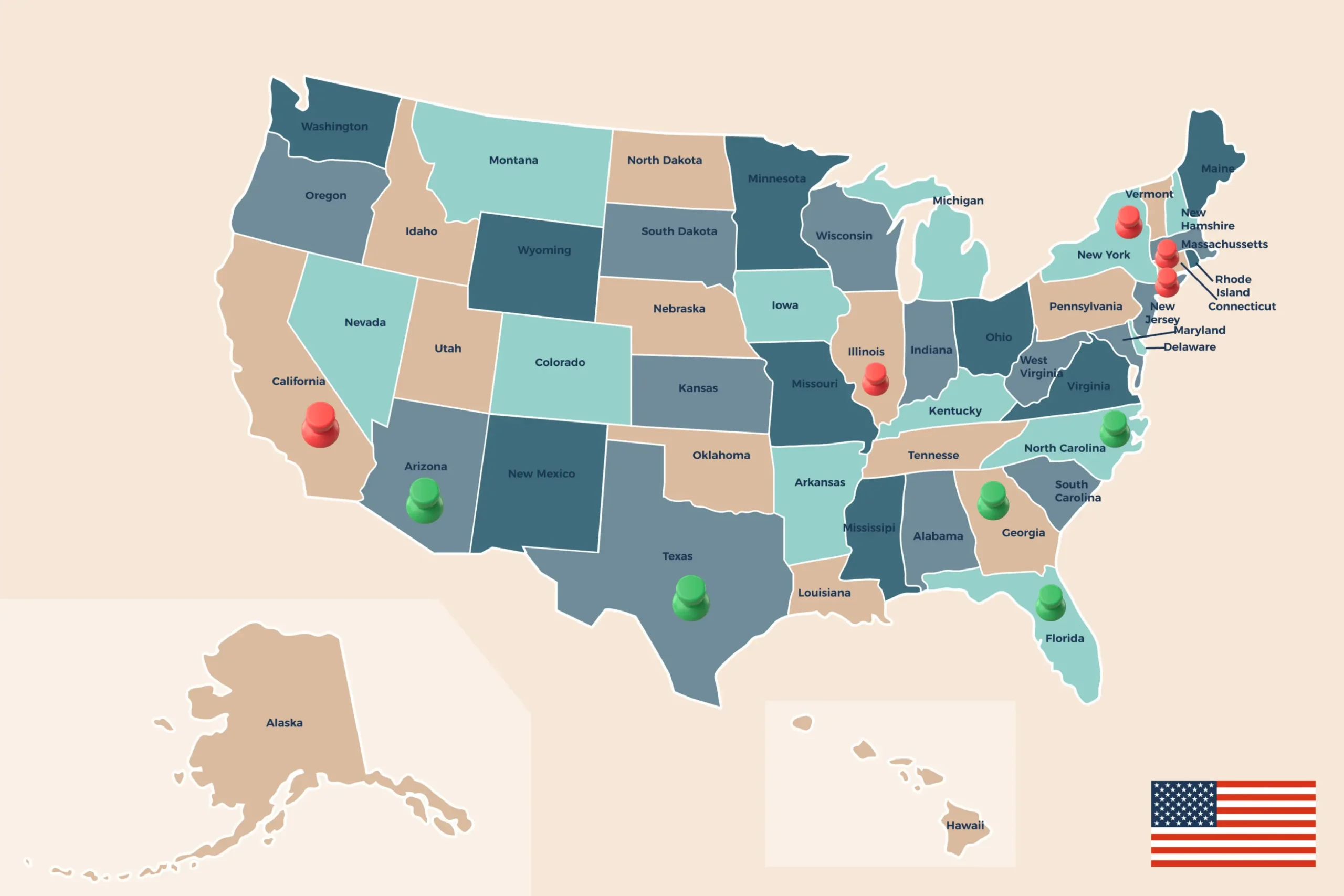 Best and Worst States to Buy Investment Property in 2025 1 Best and Worst States to Buy Investment Property in 2025 scaled