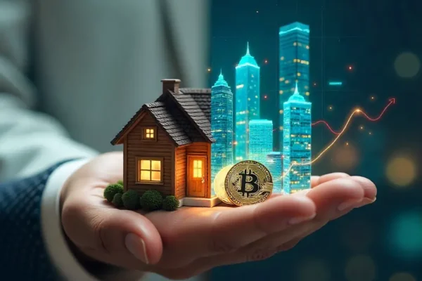 Real Estate Investing 101: What You Need to Know Modern real estate investing in 2025: property, technology, and digital trends depiction