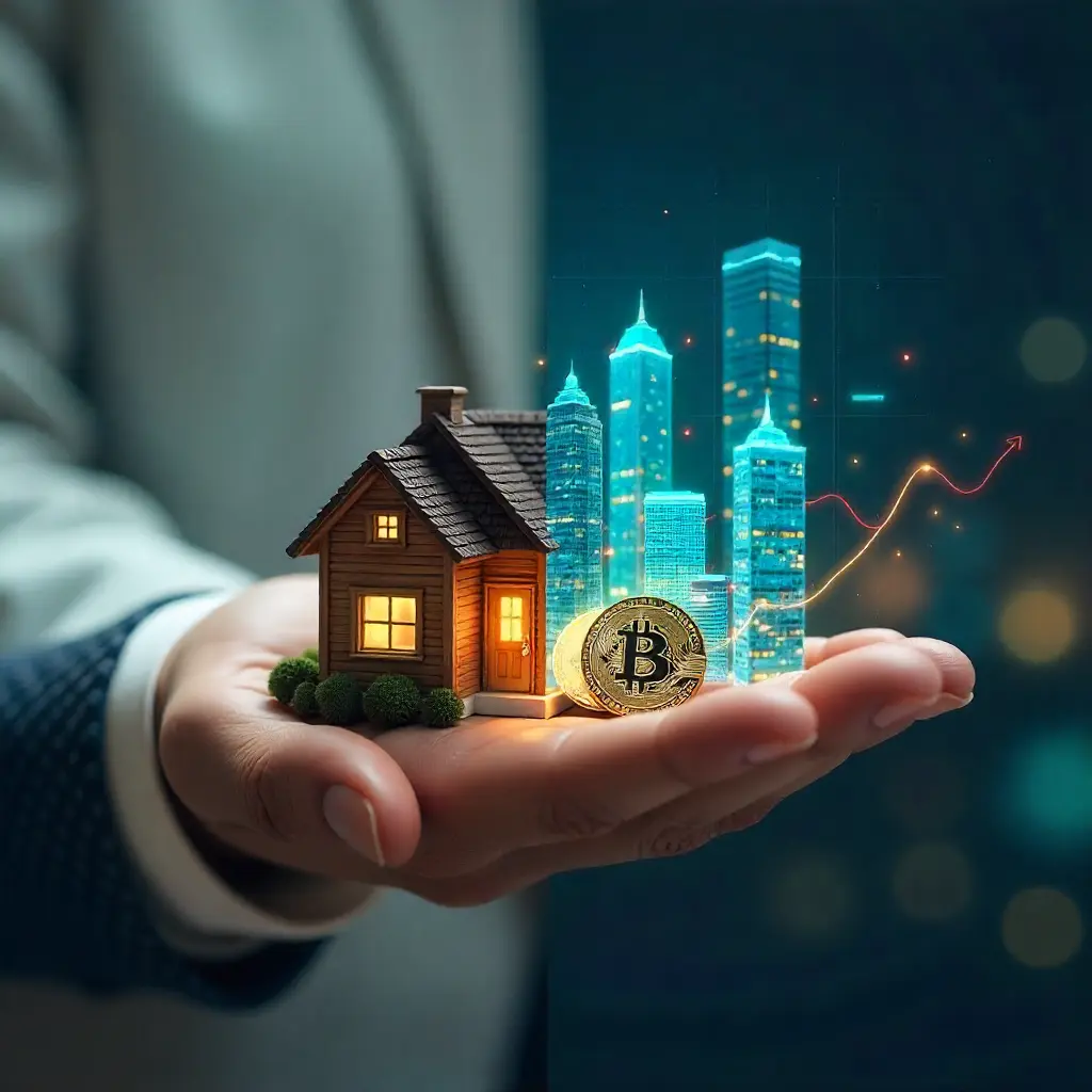 Real Estate Investing 101: What You Need to Know 1 Modern real estate investing in 2025: property, technology, and digital trends depiction